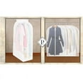 thumbnail image 3 of Clothes Hanging Bag Dust Cover Garment Suit Dustproof Wardrobe Storage Organizer, 3 of 6