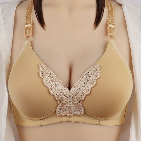 

3pcs No Steel Ring Thin Women Bra Solid Color Embroidered Decoration Breathable Gathers Underwear Comfort Bra bras for women