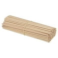 thumbnail image 1 of Unique Bargains 3/16 x 8 Inch Dowel Rods Wood Sticks Unfinished Wooden Dowel Rods Round Dowels Sticks 100 Pcs, 1 of 6