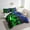 Green Blue, variant on Erosebridal Gaming Gamepad Bedding Twin Size, Neon Red Bed Set, Modern Video Game Reversible Bedding Sets Twin Size, Breathable Room Decoration, 7pcs