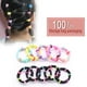 thumbnail image 4 of 100 gomas elásticas pequeñas y coloridas para el pelo de niñas, coleteros, diademas y accesorios para el pelo., 4 of 5