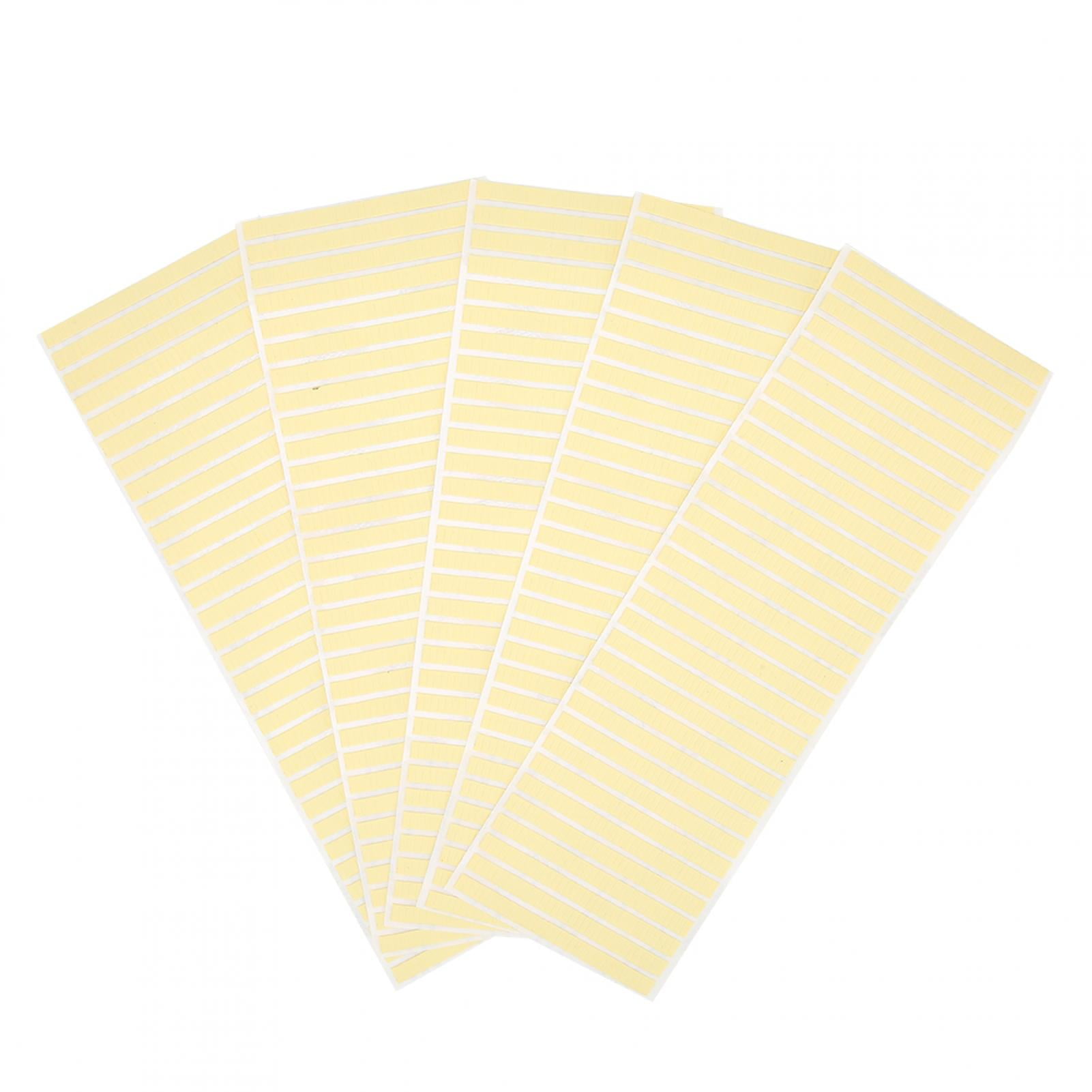 Mgaxyff Double Sided Adhesive Tape,Watch Adhesive,5pcs Watch Dial Movement Repair Double Sided Adhesive Tape Watchmaker Tool Accessory