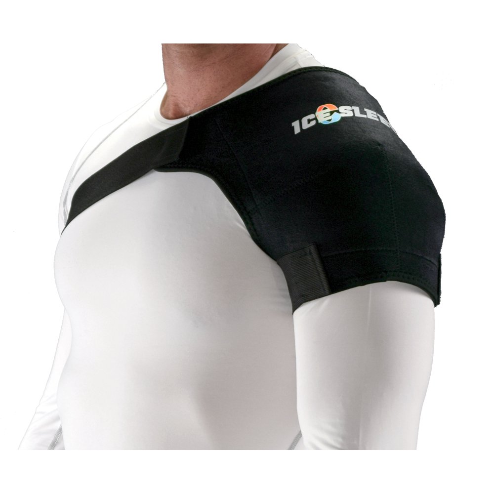 Shoulder Ice Wrap, Large Black