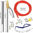 thumbnail image 3 of Pressure Washer Sandblasting Kit, 5000 PSI Wet Sandblaster Attachment, Power Washer Sandblasting with Replacement Ceramics Nozzle, 1/4 Inch Quick Disconnect Sandblasting Kit, 3 of 7
