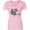 AD-Pink, variant on Inktastic Funny Tea Rex Party Women's V-Neck T-Shirt