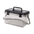 thumbnail image 4 of Lipstore Storage Box Organizer Bins for Storage and Organization,Sturdy Storage Bins Storage Container for Kitchen Countertop Bedroom Black Lid, 4 of 8