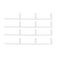 thumbnail image 3 of 1 Set Fairy Garden Landscape Fence: Plastic Simulation Fence for DIY Sand Table - 1/100 Scale Miniature Garden Ornament Picket for Model Village, 3 of 4