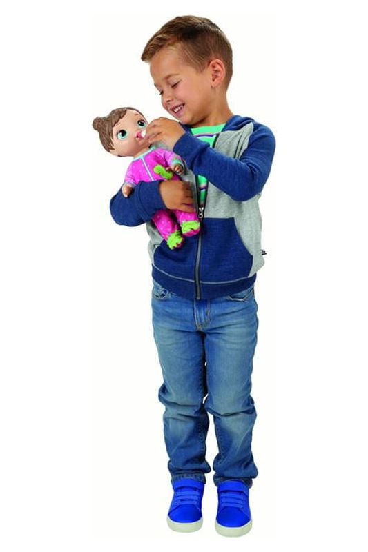 Baby Alive Mix My Medicine Baby Doll with Dinosaur Pajamas and Doctor Accessories