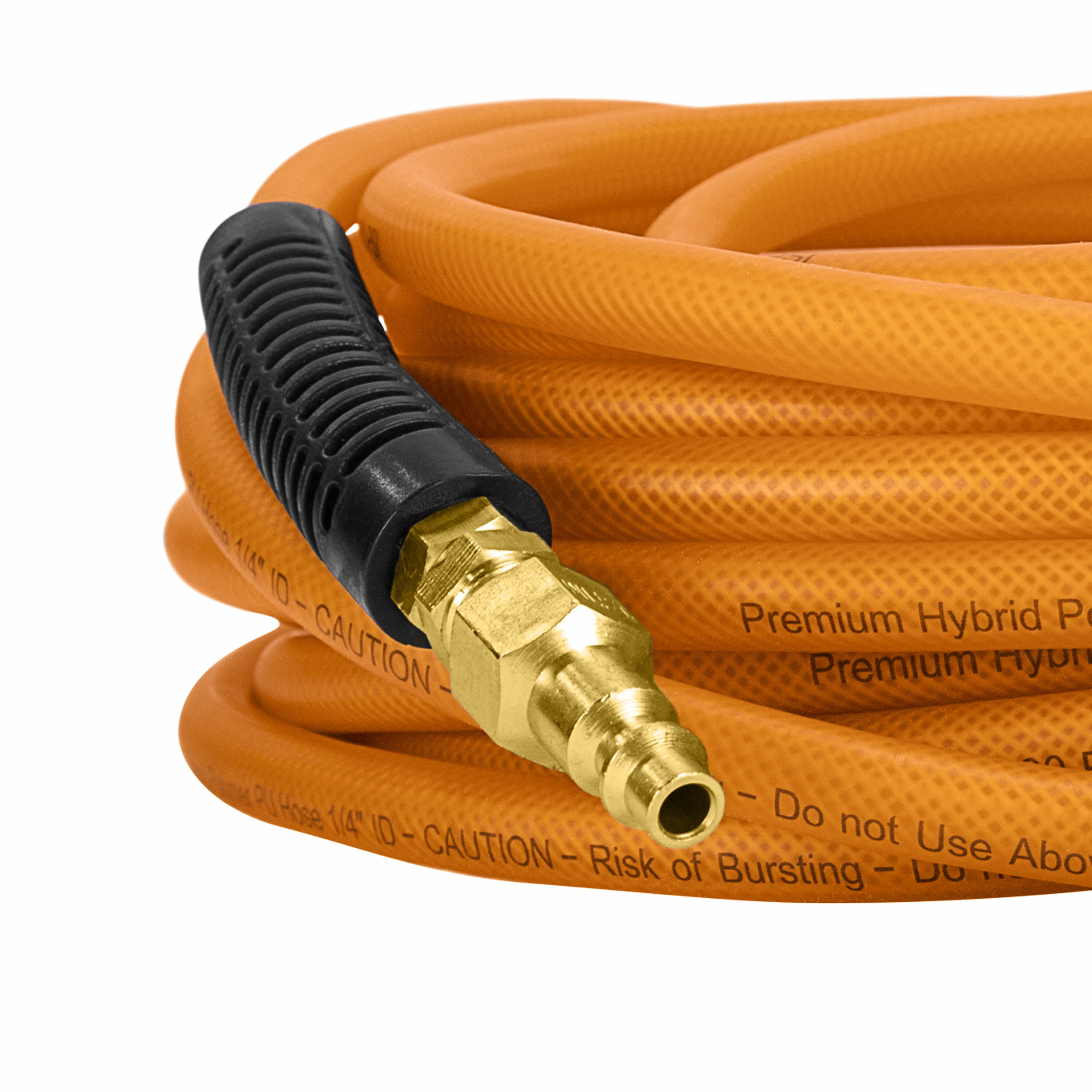 Freeman PPH50WF 1/4" x 50' PU Hybrid Air Hose with 1/4" NPT Fittings