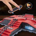 thumbnail image 2 of Luniquz Fingerboard Ramps, Finger Skateboard Cool Toys With Mini Skateboards For Fingers, Fingerboard Ramps Set Buildable Ramp For Finger Board Training, 2 of 4
