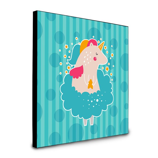 "Treasures Unicorn Ballerina Panel wall-decor, Multicolor" Caroline's Treasures BB7135UP88