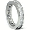 thumbnail image 2 of Pompeii 3ct Channel Set Diamond Eternity Ring 950 Platinum (G/H,SI), 2 of 3
