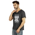 thumbnail image 4 of Inkmeso Mens Tshirt I Have Two Titles Dad And Papa And I Rock Them Both Graphic Tshirt For Daddy's Tee Shirt For Dad, 4 of 6