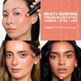 thumbnail image 2 of Colorete en crema Nudestix Nudies Bloom All Sweet Peach, 2 of 4