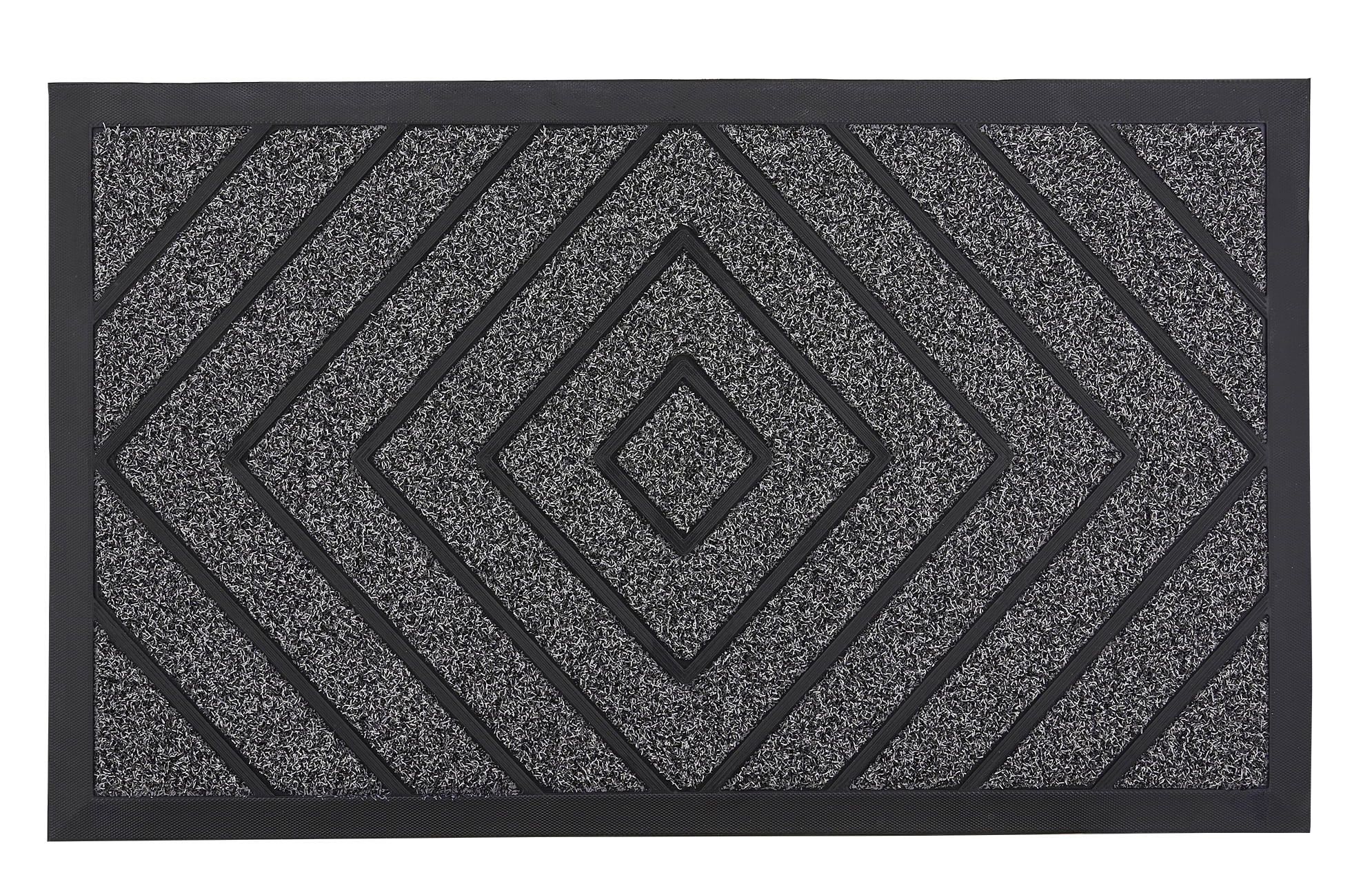 Superio NonSlip Diamond Coir Doormat Entrance Floor Mat
