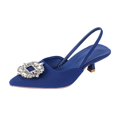 thumbnail image 2 of Sandalias de poliéster con punta en pico para mujer Wmkox8yii  nm4338, 2 of 8