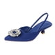 thumbnail image 2 of Sandalias de poliéster con punta en pico para mujer Wmkox8yii  nm4338, 2 of 8