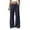 Dark Gray, variant on yeiolnoer Wide Leg Pants for Women Casual Cotton Linen Pants Drawstring Elastic Waist Pleated Pants with Pockets for Fall(Yellow,X-Large)