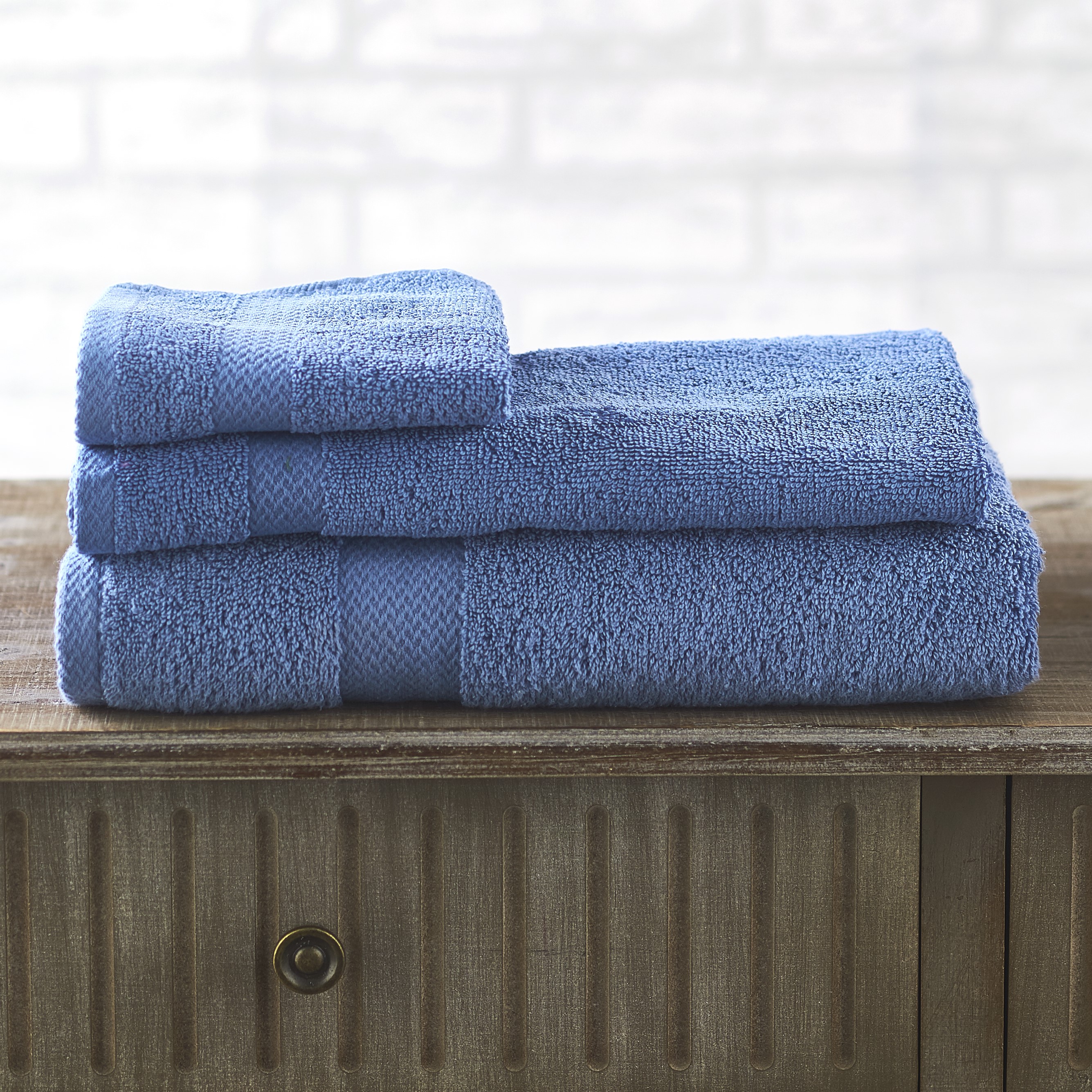 Low Twist Cotton Quick Drying Bathroom Towel Set 3 Pieces Walmart