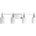 thumbnail image 4 of Progress Status P2777-15 33.88" 4-Light Chrome Vanity Wall Lamp, E26 Bulbs, 4 of 10