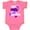 Hot Pink, variant on Inktastic I Wear Purple for My Grandpa Pancreatic Cancer Awareness Boys or Girls Baby Bodysuit