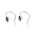 thumbnail image 1 of Qarigey 1 par de ganchos para pendientes, colgante de cristal de perla hecho en casa, broche de joyería para el hogar, piezas de repuesto para encontrar Ropa, zapatos y accesorios Miscelánea Qarigey AP015411-00, 1 of 6