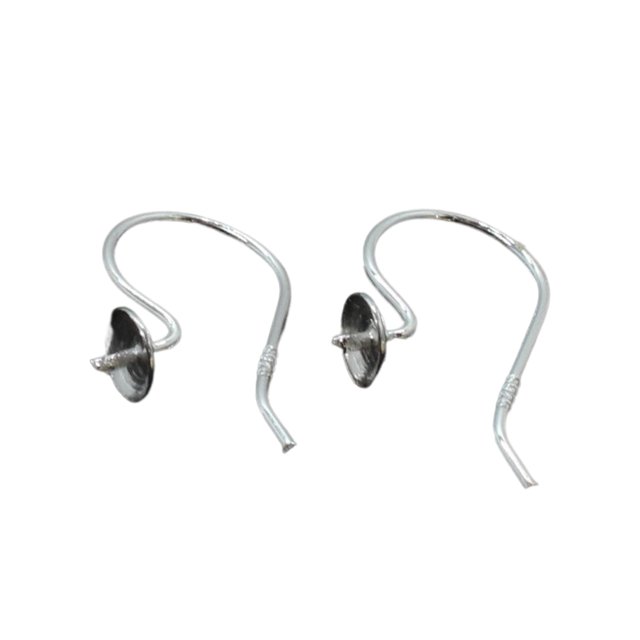 Qarigey 1 par de ganchos para pendientes, colgante de cristal de perla hecho en casa, broche de joyería para el hogar, piezas de repuesto para encontrar Ropa, zapatos y accesorios Miscelánea Qarigey AP015411-00