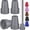 gray, variant on 4 Pack Replacement Rubber Cane Tips 3/4 Inch Heavy Duty Rubber Crutch Tips Non Slip Walker Tips for Walkers Commodes Shower Chairs Canes Leg (Grey)