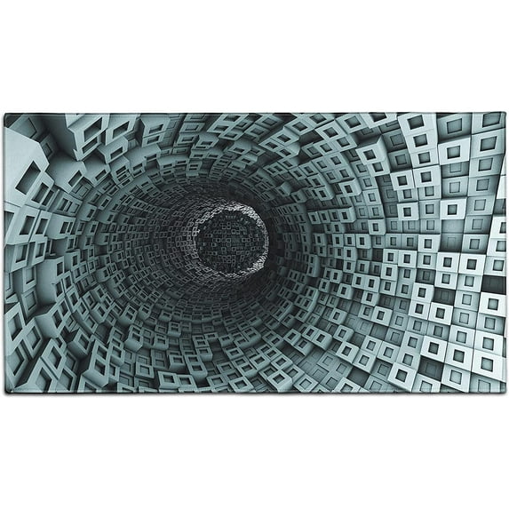 Optical Illusion Rug Trippy Rug 3D Rugs Optical Illusion 3D Carpet 3D Rug Vortex Illusion Rug 3D Bath Mat Indoor Sinkhole Realistic Unique Door Mat