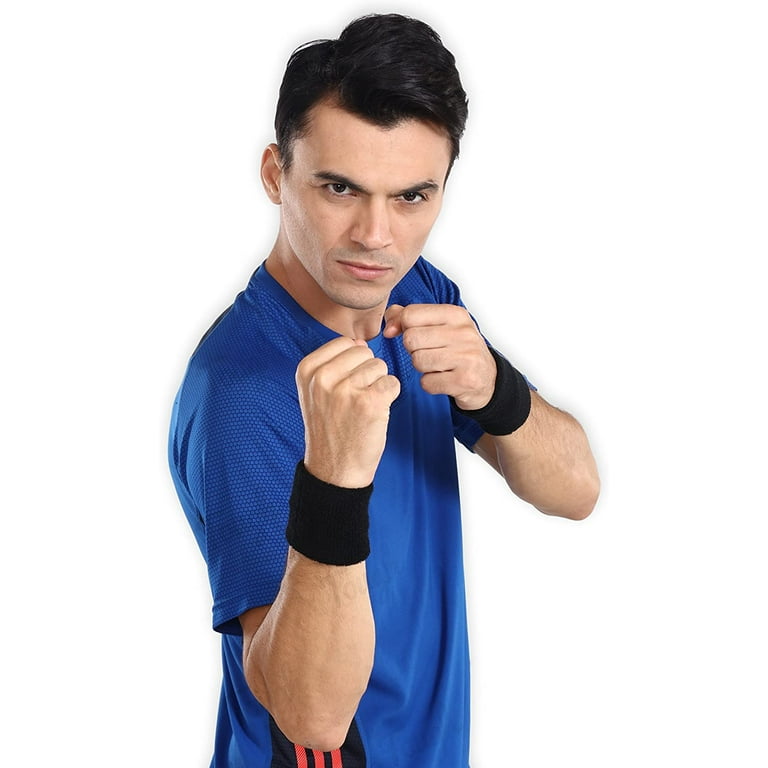 Exercise wrist sweatbands sales