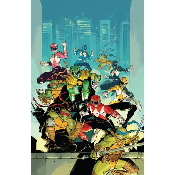 Mighty Morphin Power Rangers/Teenage Mutant Ninja Turtles III #2M VF ; Boom! Comic Book