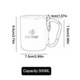 thumbnail image 4 of Copas Para Acampar 330ML Camping Cup Coffee Tumblers Taza de agua portátil para caminatas al aire libre (330ML), 4 of 9