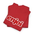thumbnail image 3 of Seventies Logo Enjoi Skateboard 2000 Mullen Johnson Vintage Classic TShirt Print - Red / 2XL, 3 of 5
