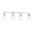 thumbnail image 2 of Capital Lighting 121741-431 4 Light 33" Wide Bathroom Vanity Light - Nickel, 2 of 3
