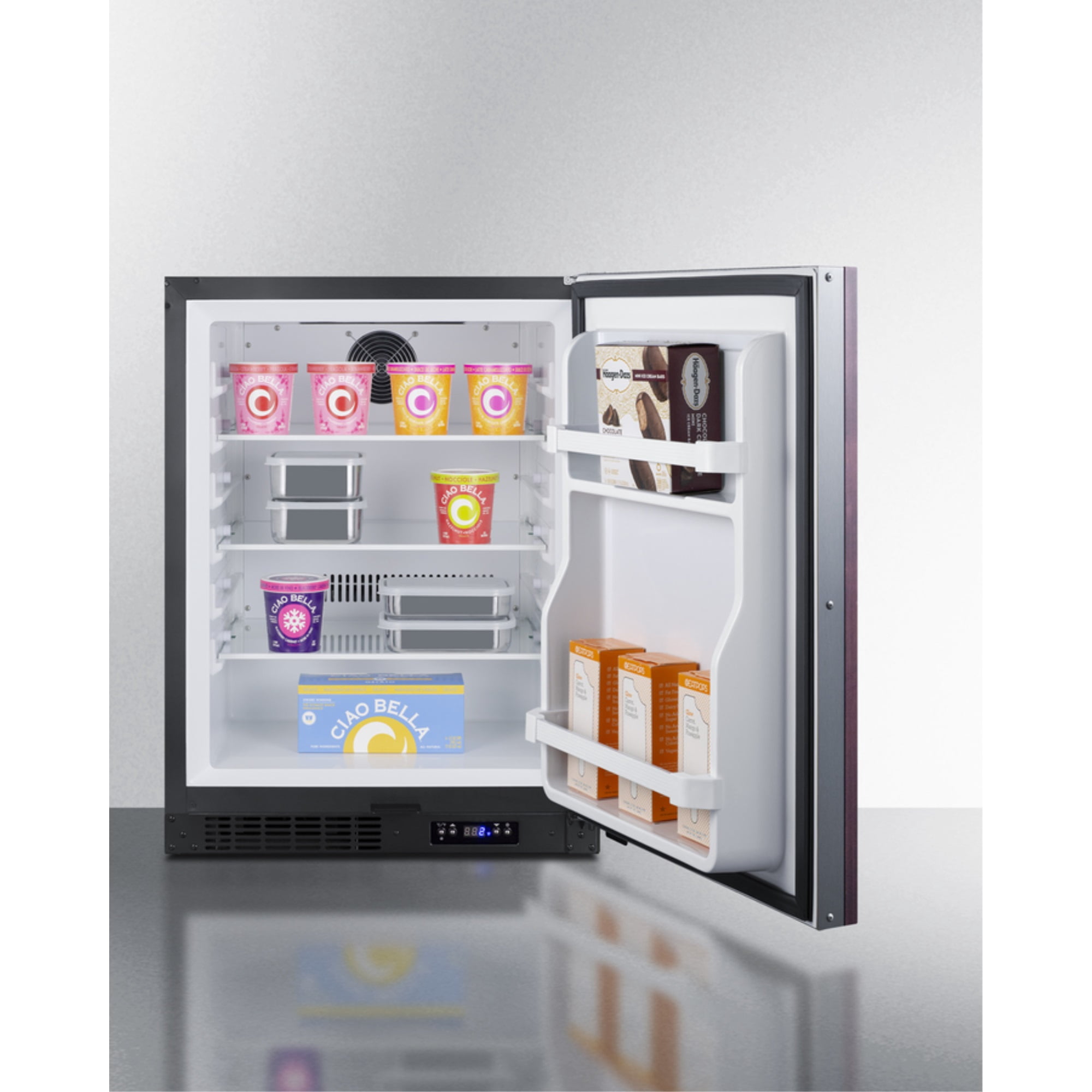 Frost-free built-in freezer
