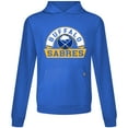 thumbnail image 2 of Men's Levelwear Royal Buffalo Sabres Relay Banner Arch Pullover Hoodie, 2 of 3