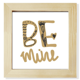 thumbnail image 1 of Ser mina de oro cotizacion handwrite Pantalla de escritorio de pared de fotograma cuadrado, 1 of 4