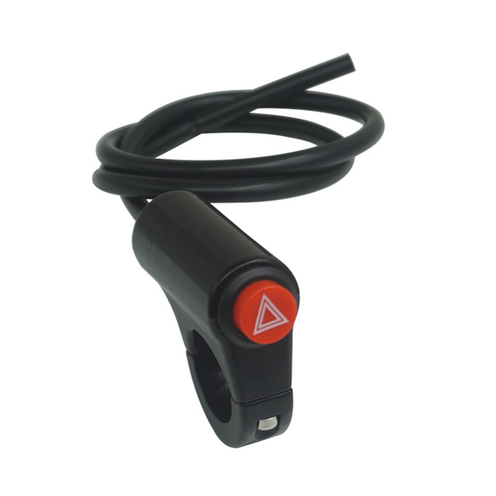 Motorcycle Double Flash Switch Emergency Signal Light Switch Button