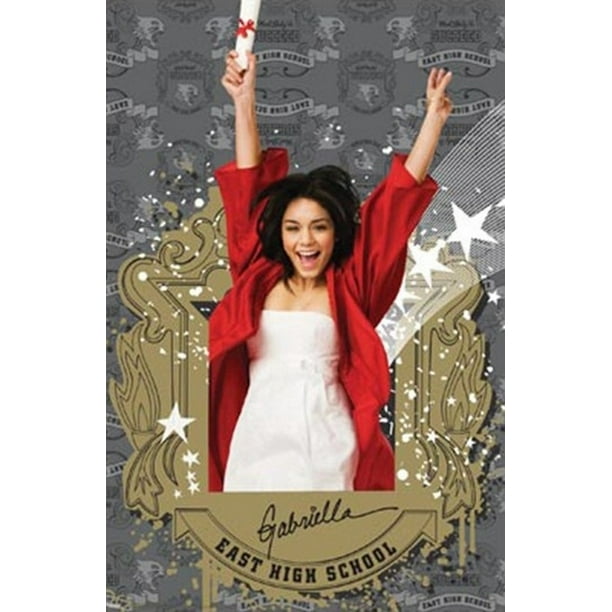 Disney High School Musical 3 Gabriella Poster Poster Print Item Vartiarp9784 Walmart Com