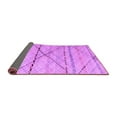 thumbnail image 2 of Ahgly Company Indoor Square Abstract Purple Modern Area Rugs, 6' Square, 2 of 4