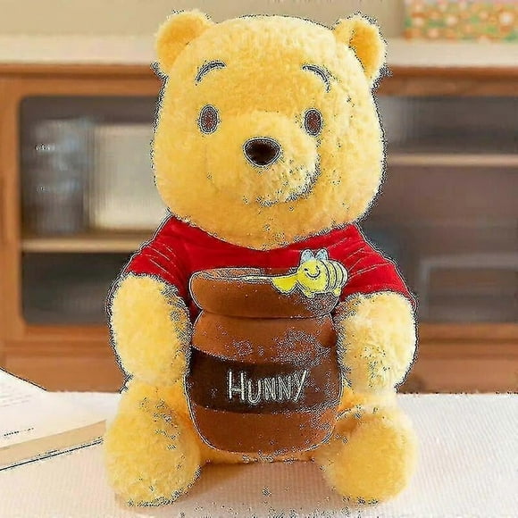 New Winnie the Pooh Plush Cute Cartoon Stuffed Animal Big Bear Doll Anime Plush Pillow Toys Honey Jar Pooh Children As Gift