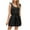 Black jumpsuits women dressy, variant on Summer Saving Wycnly Jumpsuits for Women Dressy Fashion Elastic Waist Button Down Strap Pocket Jumpsuits with Drawstring Summer Crewneck Sleeveless Solid Short Trendy Rompers Black xl