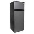 thumbnail image 3 of Avanti RA733B3S 7.3 Cu. Ft. Stainless Apartment Size Top Freezer Refrigerator, 3 of 4