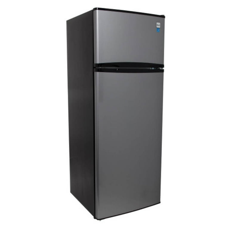 Black apartment size online fridge