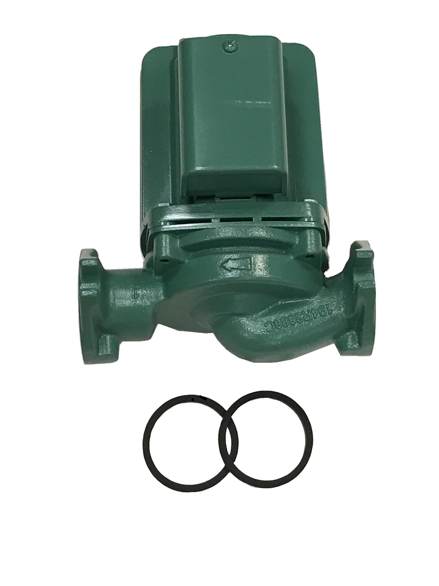 Taco 0011 Hot Water Circulator Pump, 1/8 HP with Free Upgraded Cartridge