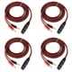 thumbnail image 1 of 4X Cable de Altavoz XLR A Banana, Cable de Audio XLR de 3 Pines Hembra A Doble Banana, Enchufe de 4 mm Chapado en A XLR3 Pro HiFi, 1 of 5