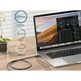 thumbnail image 7 of RIITOP Thunderbolt 4 Cable 2.62ft, 40Gbps Data Transfer / 100W Charging / 8K Display, Compatible Thunderbolt 3 & USB4 & USB C to C Devices (0.8 Meter 2.62 Feet), 7 of 7