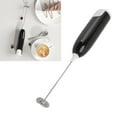thumbnail image 3 of Handheld Milk Frother, Stainless Steel, Quick Foam For Coffee, Lattes  More, Easy One,Button Operation, 3 of 6