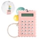 thumbnail image 2 of Mini calculadora portátil con llavero estilo galletas, calculadora de bolsillo de color caramelo, calculadora bonita con batería de botón ultrafina 273, 2 of 7