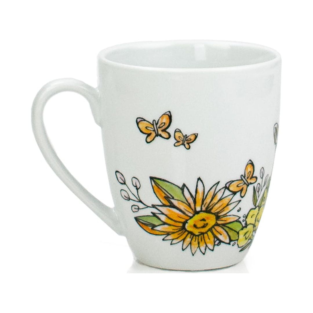 Everything Kitchens 12oz Mugs (Set of 4) | Barnyard Baby Animals
